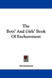 Tapa de The Boys' And Girls' Book Of Enchantment
