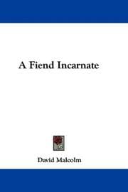 Tapa de A Fiend Incarnate
