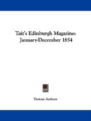 Tapa de Tait's Edinburgh Magazine