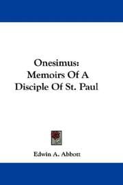 Tapa de Onesimus