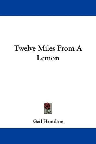 Tapa de Twelve Miles From A Lemon