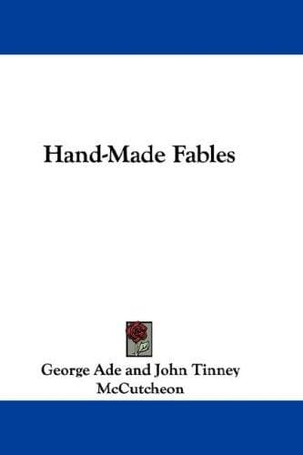 Tapa de Hand-Made Fables
