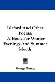 Tapa de Islaford And Other Poems