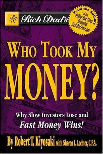 Tapa de Rich Dad's Who Took My Money?