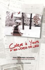 Tapa de College is Yours in 600 Words or Less