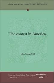 Tapa de The contest in America