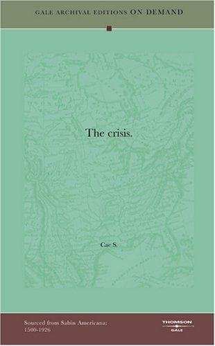Tapa de The crisis