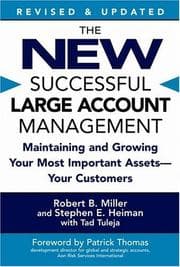 Tapa de The new successful large account management
