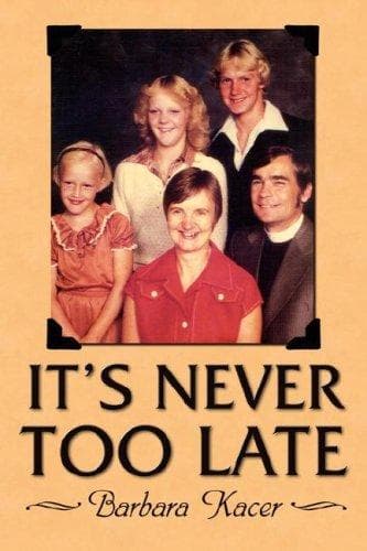Tapa de It's Never Too Late