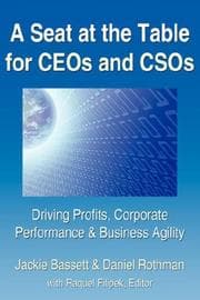 Tapa de A seat at the table for CEOs and CSOs
