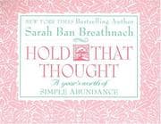 Tapa de Hold That Thought