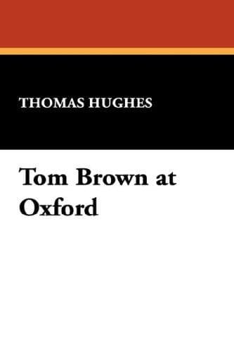 Tapa de Tom Brown at Oxford