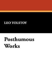 Tapa de Posthumous Works