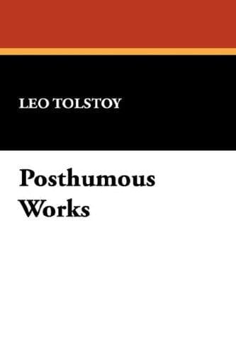 Tapa de Posthumous Works