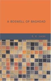 Tapa de A Boswell of Baghdad
