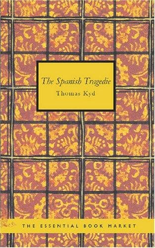 Tapa de The Spanish Tragedie