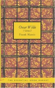 Tapa de Oscar Wilde- Volume I