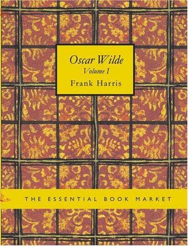 Tapa de Oscar Wilde- Volume I (Large Print Edition)