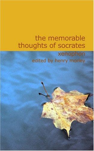 Tapa de The Memorable Thoughts of Socrates