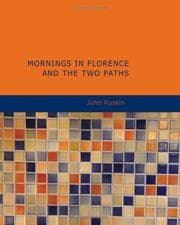 Tapa de Mornings in Florence and the Two Paths