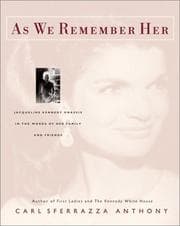 Tapa de As We Remember Her