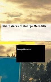 Tapa de Short Works of George Meredith