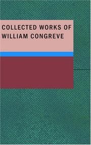 Tapa de Collected Works of William Congreve