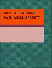 Tapa de Collected Works of Ida B. Wells-Barnett