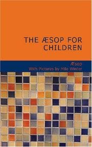 Tapa de The Æsop for Children