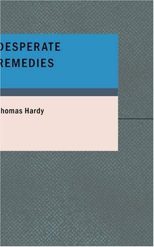 Tapa de Desperate Remedies