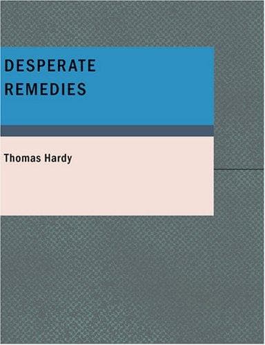 Tapa de Desperate Remedies (Large Print Edition)
