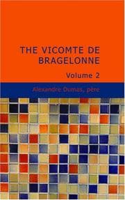 Tapa de The Vicomte de Bragelonne: Volume 2