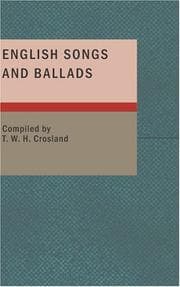 Tapa de English Songs and Ballads