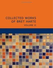 Tapa de Collected Works of Bret Harte Volume 2