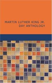 Tapa de Martin Luther King Jr. Day Anthology