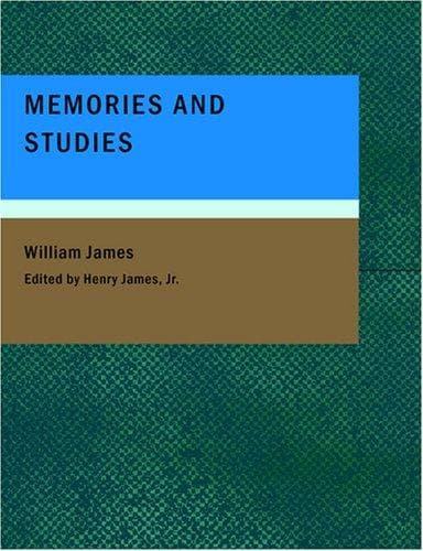 Tapa de Memories and Studies (Large Print Edition)