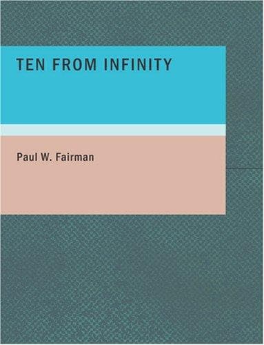 Tapa de Ten From Infinity (Large Print Edition)