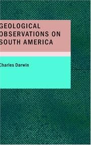 Tapa de Geological Observations on South America