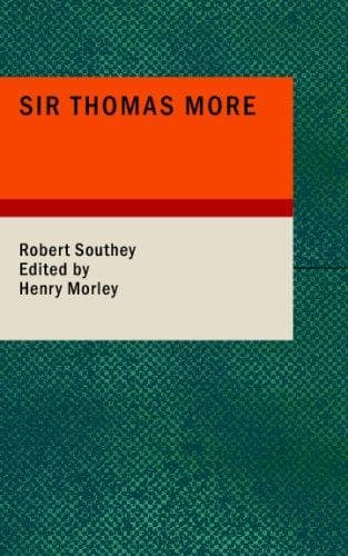 Tapa de Sir Thomas More: or