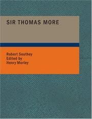 Tapa de Sir Thomas More