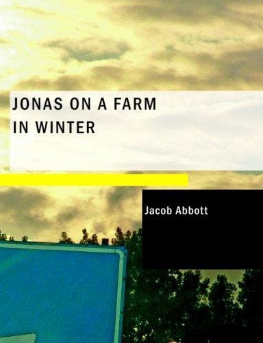Tapa de Jonas on a Farm in Winter (Large Print Edition)