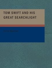 Tapa de Tom Swift and His Great Searchlight