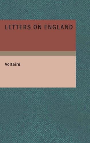 Tapa de Letters on England