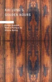 Tapa de Kai Lung's Golden Hours
