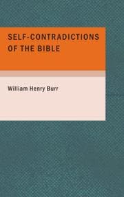 Tapa de Self-contradictions of the Bible