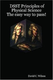 Tapa de DSST Principles of Physical Science - The easy way to pass!