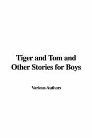 Tapa de Tiger and Tom and Other Stories for Boys