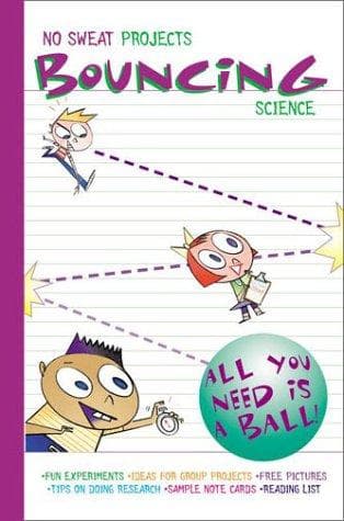Tapa de Bouncing Science (No Sweat Science Projects)