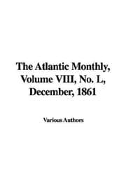 Tapa de The Atlantic Monthly, Volume VIII, No. L, December, 1861