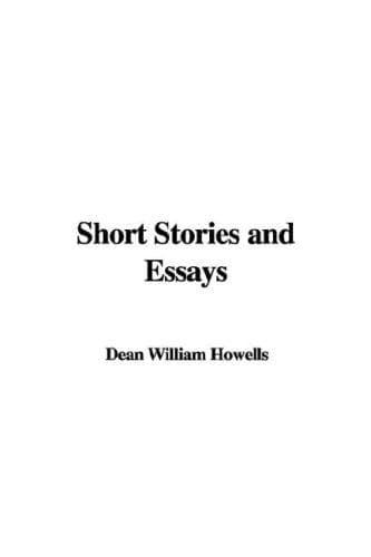 Tapa de Short Stories and Essays